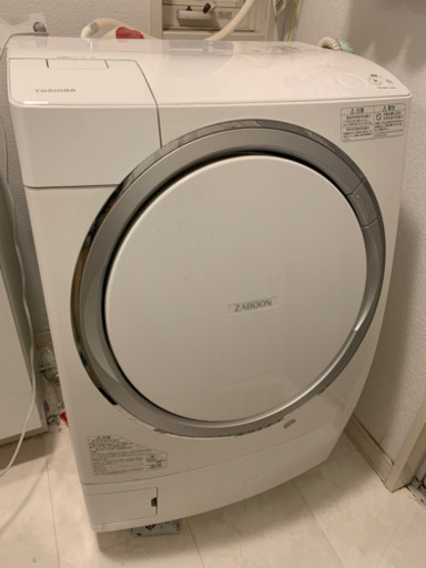 ①ドラム式洗濯機 13年式　ZABOON TW-Z96X1L 東芝 TOSHIBA
