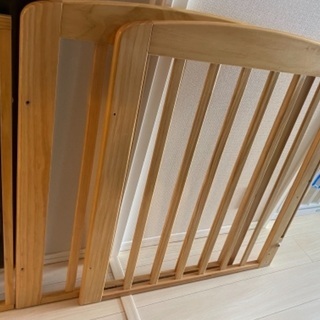 [超美品] katojiベビーベッドの画像