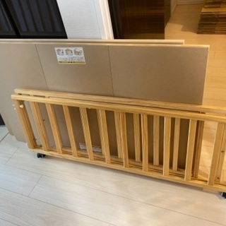 [超美品] katojiベビーベッドの画像