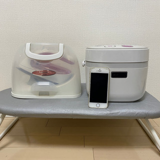 炊飯器　アイロン(アイロン台付き)の画像