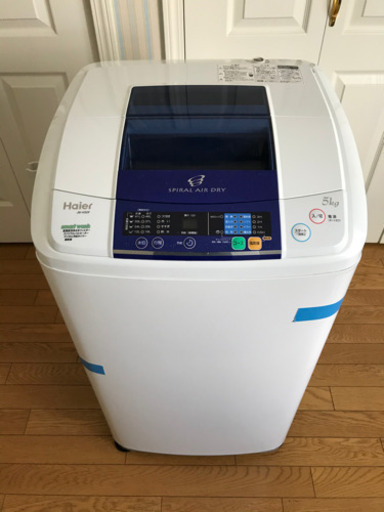商談中　　　　ハイアール　5.0kg    洗濯機