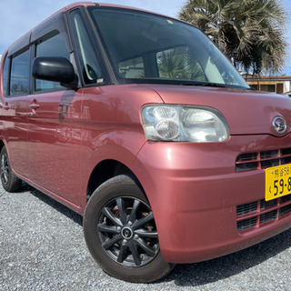 乗り出し価格‼️スライドドア・車検 令和３年７月付き・キーレス付き‼️ダイハツ　タントを全部コミコミ価格の２３万円の画像