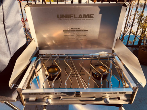 UNIFLAME ツインバーナーセット（ユニフレーム ）お引取り可能な方