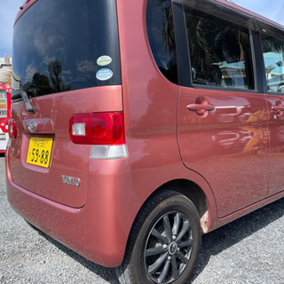 乗り出し価格‼️スライドドア・車検 令和３年７月付き・キーレス付き‼️ダイハツ　タントを全部コミコミ価格の２３万円の画像