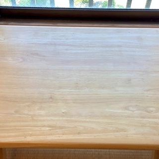 富士貿易　おりたたみテーブル　W８０✖️D４８✖️H６７cm  まだまだ使えますの画像