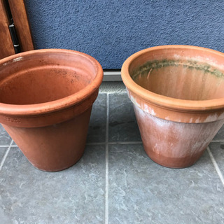 【お取引終了】テラコッタ　植木鉢