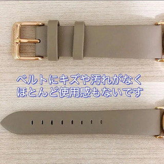 【美品】Ally Denovo 大理石 レザー時計 36mm 男女兼用 insの画像