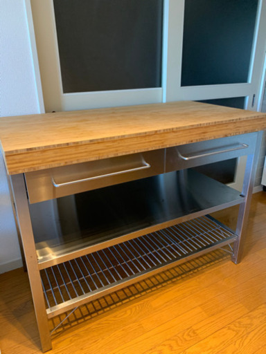 IKEA イケアステンレス 作業台