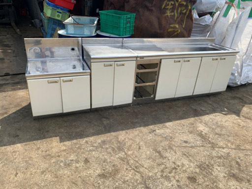 決まりました　流し台セット 17日まで