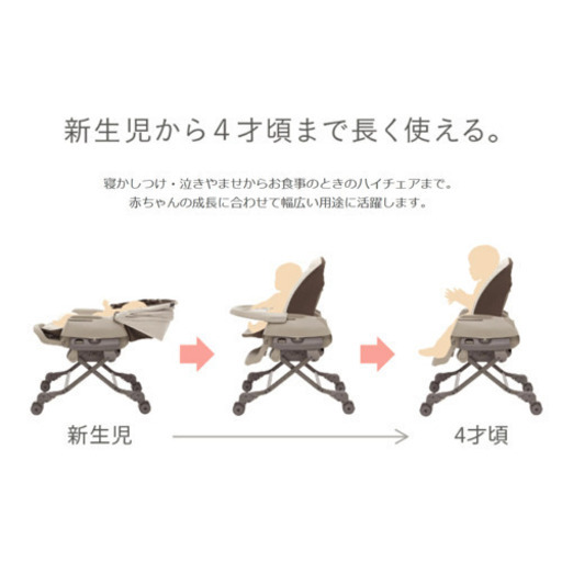 ［期間限定値下げ］コンビ ホワイトレーベル ネムリラ AUTO SWING BEDi おやすみドーム EG