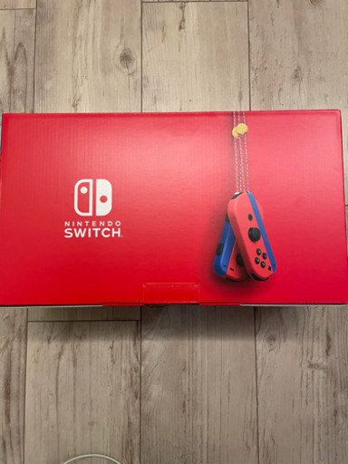 ニンテンドースイッチ本体　未使用未開封！　マリオレッド×ブルーセット
