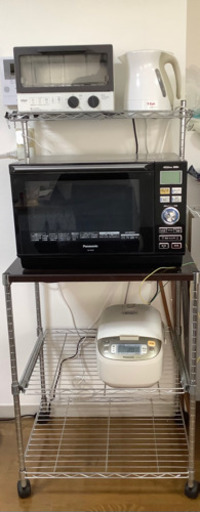 3月28日引き取り希望　調理系家電一式！オープンレンジ、炊飯器、電気ポット、トースター