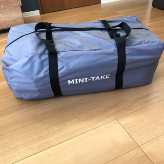 DODタケノコテントミニ　グランドシート付きの画像