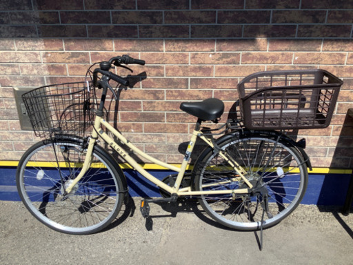 シティーサイクル　アサヒサイクル　26インチ　CLOVE STK330601 タイヤ歪み有り