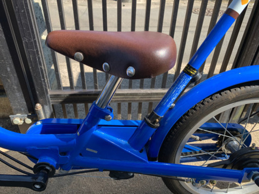 people 16インチ　自転車　ブルー