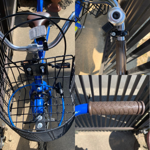 people 16インチ　自転車　ブルー