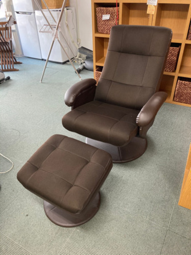【税込でこの価格❗️】【当店おすすめ‼️売りたくないけど売っちゃうよ?】オットマン付きチェア ソファ