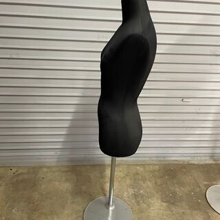【売約済】レディース トルソー 婦人 マネキン ディスプレイ ブラック/黒 アパレル ①の画像
