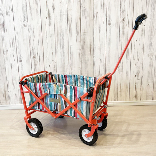 未使用 キャリーワゴン キャリーカート アウトドアワゴン キャリー ロゴス LOGOS