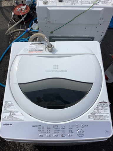 TOSHIBA 5キロ洗濯機　リサイクルショップ宮崎屋21.3.15F