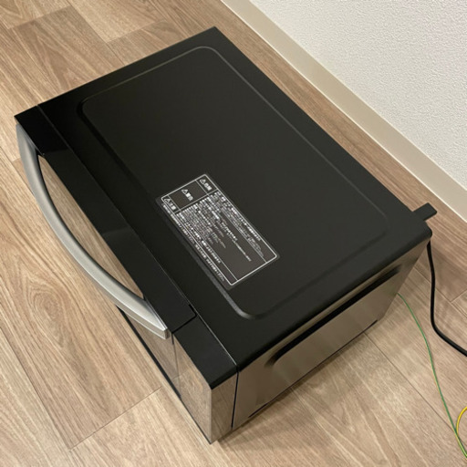 【早いもの勝ち！】アイリスオーヤマ 電子レンジ 18L フラットテーブル ミラーガラス 50Hz（東日本）IMB-FM18-5 ブラック