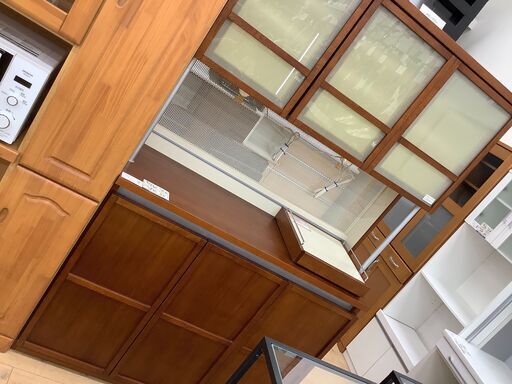 レンジ台付き！収納たっぷりのレンジボードです！