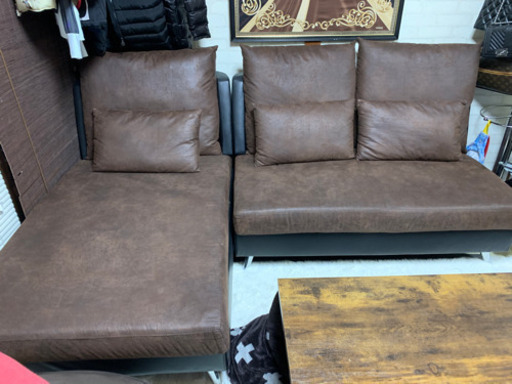 美品❣️定価18万❣️ソファー川上家具❣️お話中