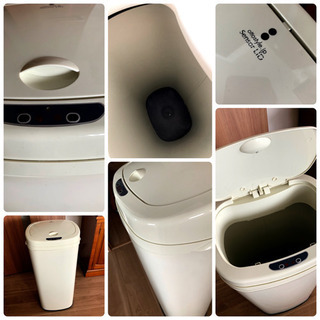 【美品】ゴミ箱 ごみ箱 容量42L センサー搭載で自動開閉でらくらく！の画像