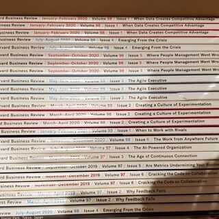 英語学習用にいかがでしょう！　Harvard Business Review（英雑誌）セットの画像