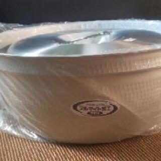 【新品】【半額】TKGアルミ製円付鍋 60cm