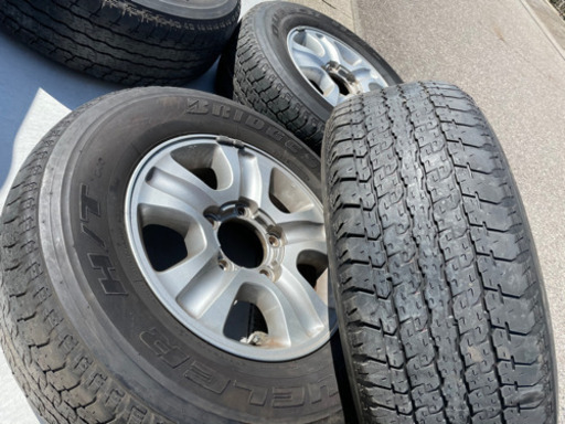 ランクル純正ホイル 17インチ