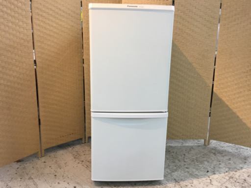 【愛品館江戸川店】Panasonic　138リットル　2ドア冷凍冷蔵庫「NR-B14BW-W」（2019年製）お問い合わせID:143-012853-007　配送可