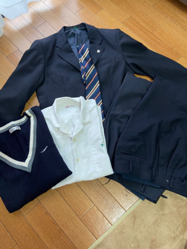 広島市商業高校　制服&体操着&カバンセットで！