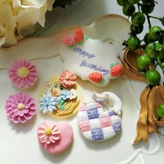 お好みデザインで作れるアイシングクッキーのプライベートレッスンの画像