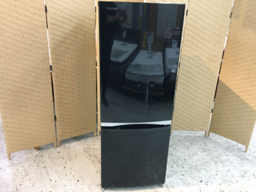 【愛品館江戸川店】TOSHIBA　153リットル　2ドア冷凍冷蔵庫「GR-M15BS」（2018年製）お問い合わせID:143-012433-007　配送可