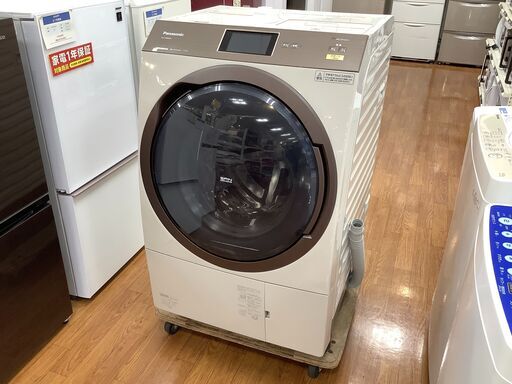 安心の6ヶ月間動作保証付！2017年製パナソニックのドラム式洗濯乾燥機！