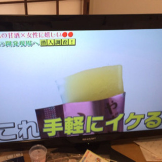 ★決まりました★AQUOS液晶テレビ32型　2010年製　DVD...