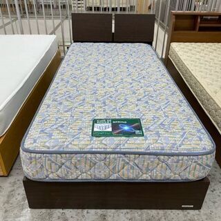 【愛品館 江戸川店】TOKYO BED　シングルベッド　引出し収納付き　ID:153-017147-007　配送可　代引き配送可（代引きの場合は現金のみのお取り扱になります）