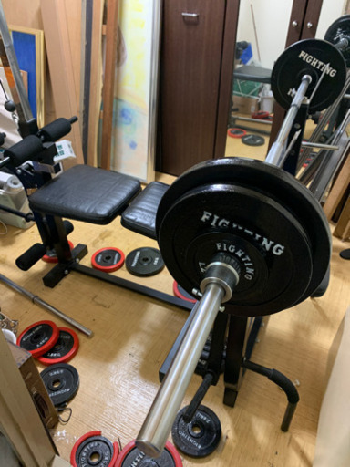 ベンチプレス　ファイテングキングスセット
