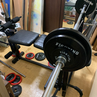 ベンチプレス　ファイテングキングスセット
