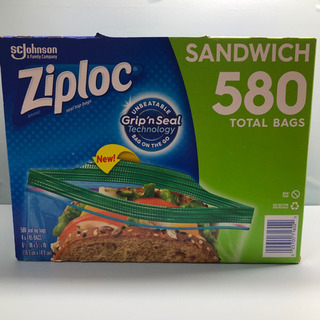 Ziploc 580枚