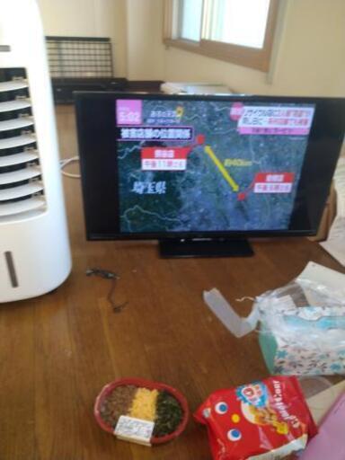 TVと加湿器上げます