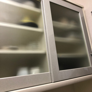 お取引予定決定パモウナ　大型食器棚　無料お引き取りお願いしますの画像