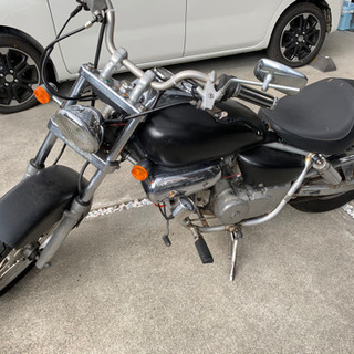 マグナ50 カスタム　ボアアップ88cc  タコメーター