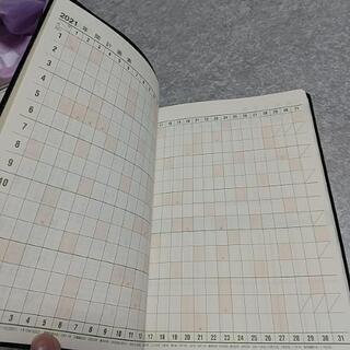 手帳 2021年 (新品未使用)の画像