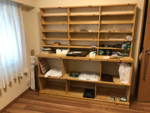 手作りのレコード/CDラック