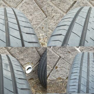 バリ山　サマータイヤ　DUNLOP LE MANS ダンロップ　ルマンV　215/55R17の画像