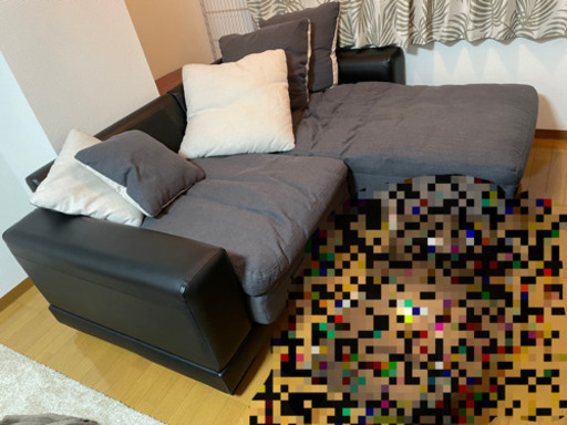 ニトリ　Ｌ字ソファー