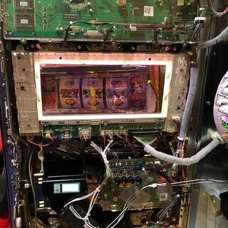 【北海道引き取り限定】パチスロ実機　シスタークエスト３　コイン不要機搭載 の画像