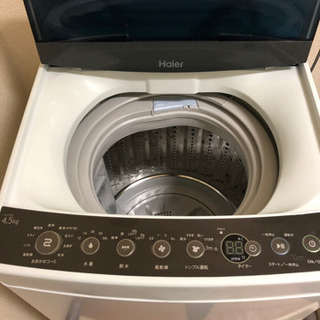 Haier 4.5kg 2019年製造の画像